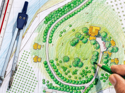 Architectural facade design