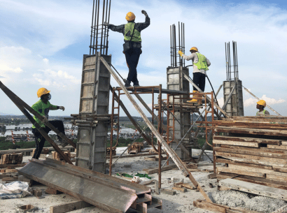 Full home construction in progress